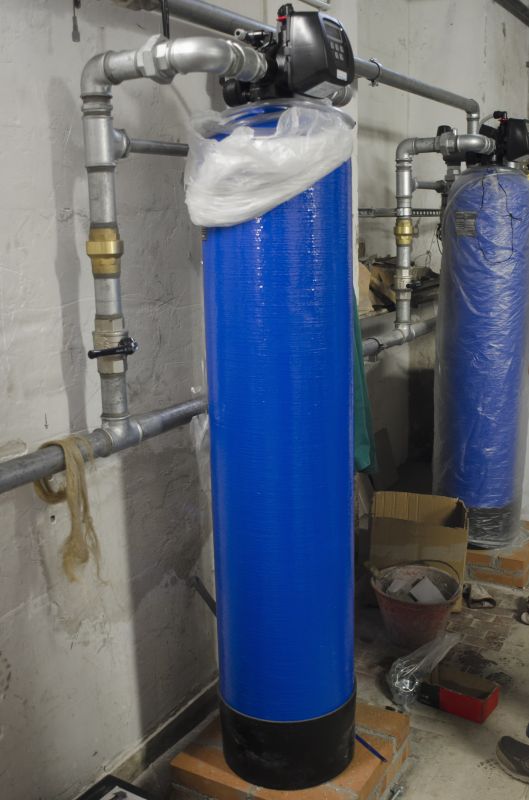 Installation of Water Softener Piping
