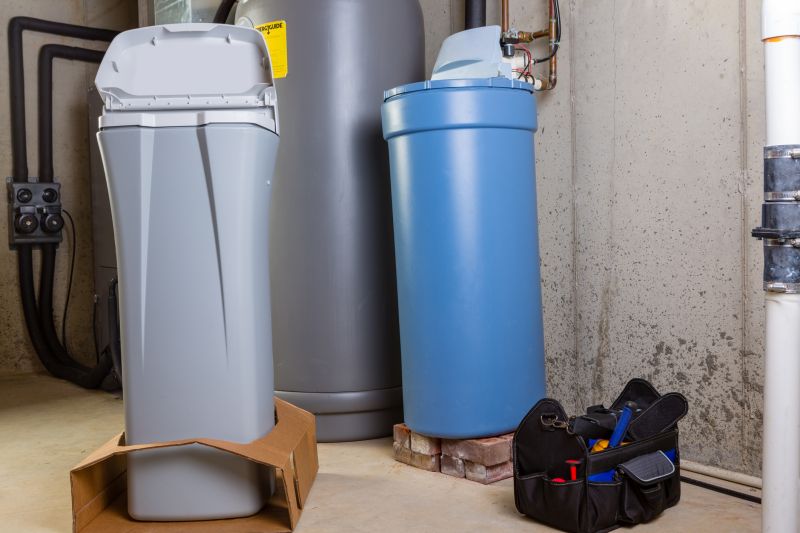 Water Softener in Basement